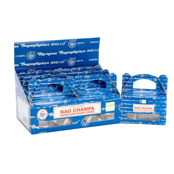 Satya Nag Champa Backflow Illatos Kúp