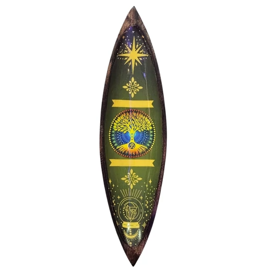 Zománcozott Füstölő Tálca - Mangófa- Életfa